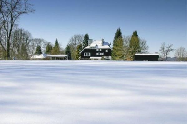 Fabulous Mansion In Spa Liege With Private Garden Экстерьер фото