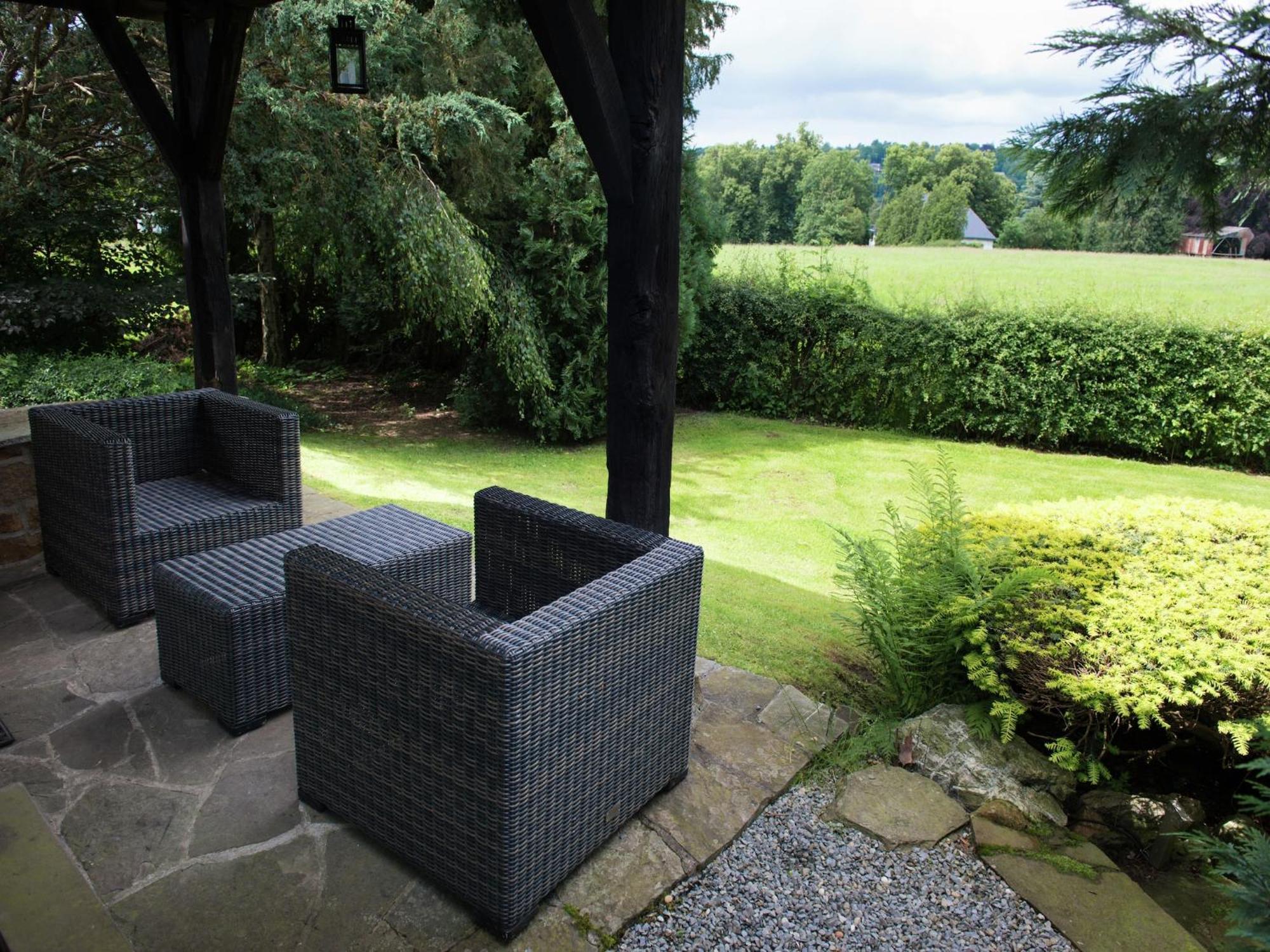 Fabulous Mansion In Spa Liege With Private Garden Экстерьер фото